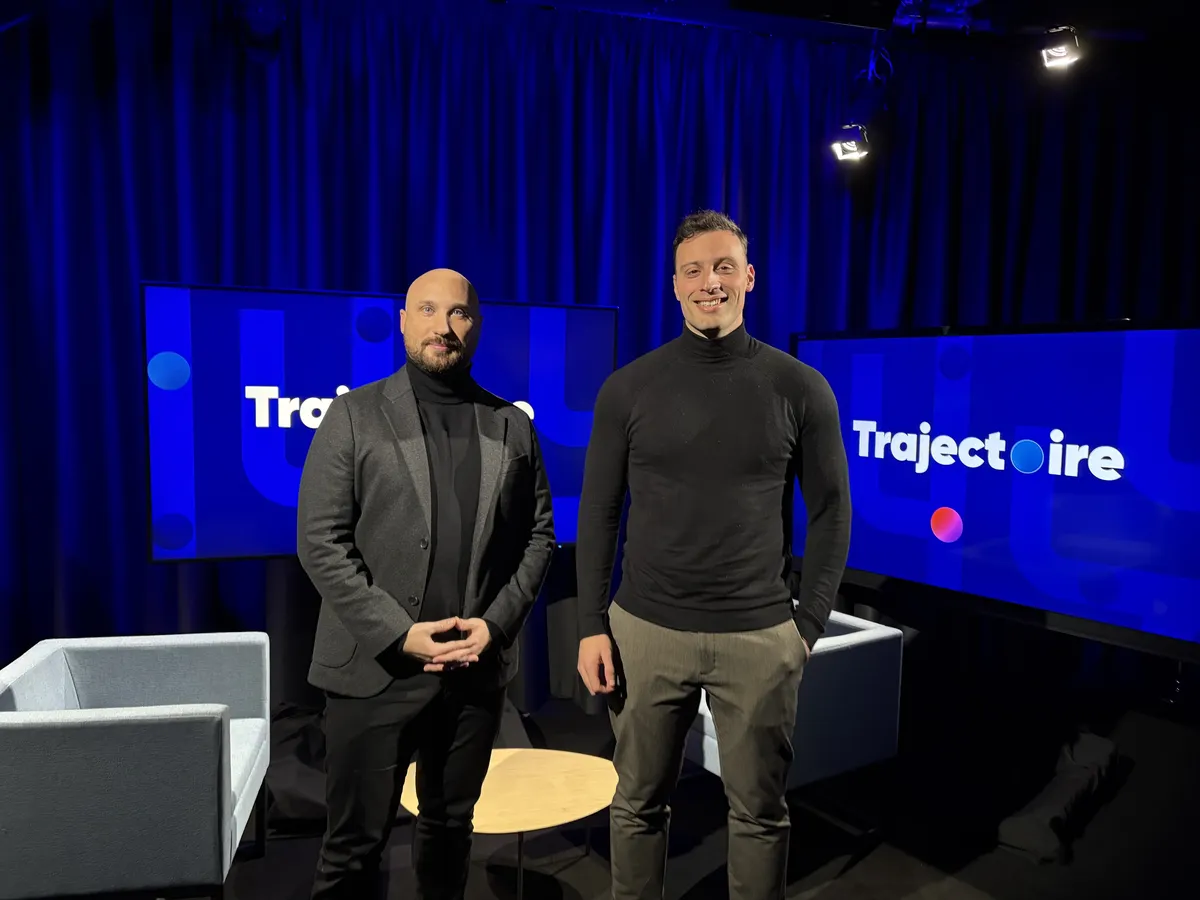L'équipe Orizen sur le plateau de BFM Business