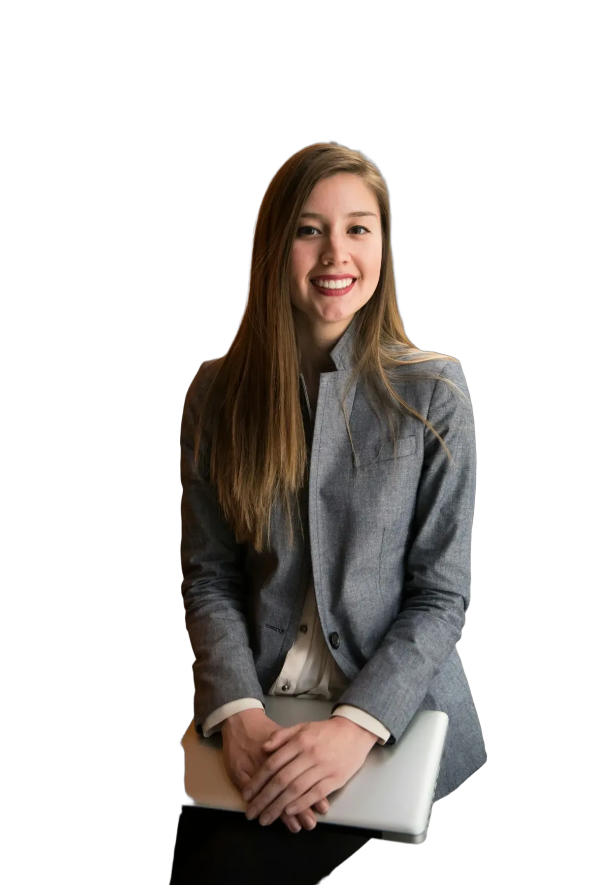 Portrait d'une dirigeante de PME accompagnée par Orizen